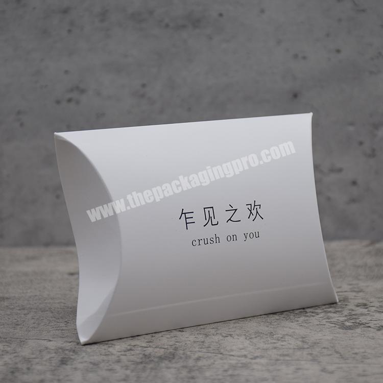 China Manufacturer Customized Professional Paper Pillow Box Custom Pillow Boxes Pillow Box Packaging
