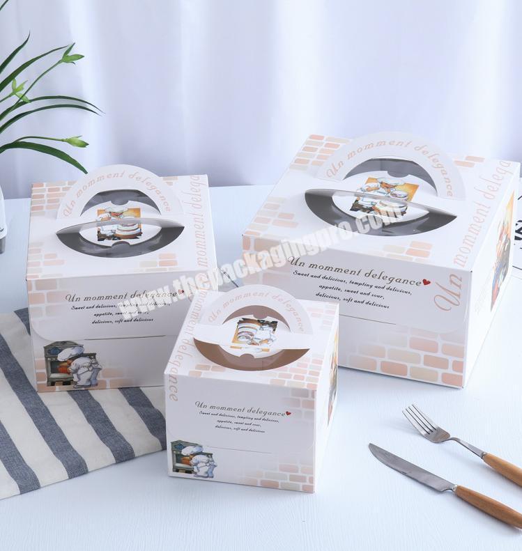 China Supplier New Packaging Custom Cake  Boxes Gift Boxes For The Wedding&Birthday