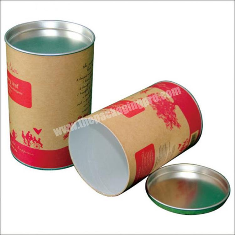 China Tinplate top and sealed bottom beverages composite container manufacturer