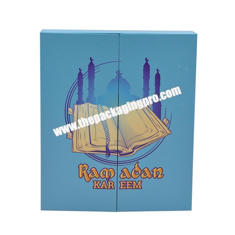 Wholesale Custom Printed Ramadan Boxes Eco Friendly Chocolate Package Box Ramadan Advent Calendar Recycled Paper For Kids