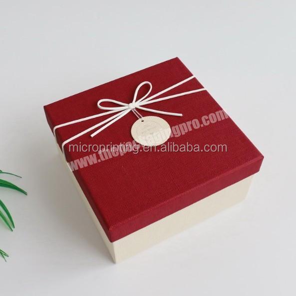 Chocolate packaging box, Packading Carton boxes and bags With Ribbon
