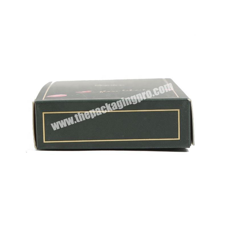 cheap cosmetic foldable lipstick packaging box with private label