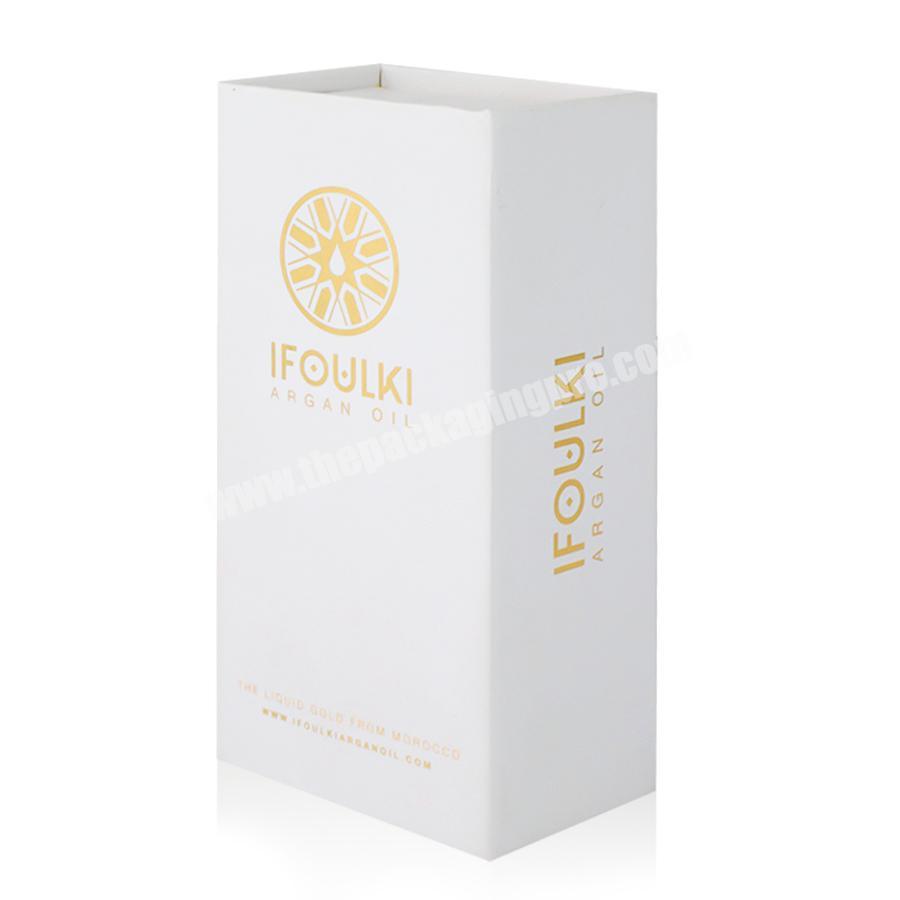 Cosmetic Essential oil bottle fragrance customized logo print paper packaging box
