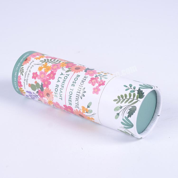 Cosmetic kraft paper tubes cardboard tube for bottles packaging