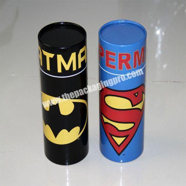 Creative men's underwear packaging tube, clothing gift tube,  cardboard cylinder packaging boxes