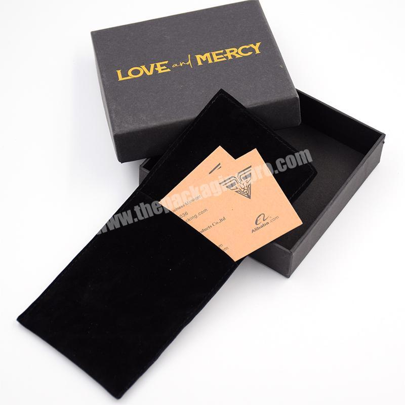 Custom Cheap Luxury Ring Earrings Cardboard Recycled Gift Packaging Paper Jewelry Box