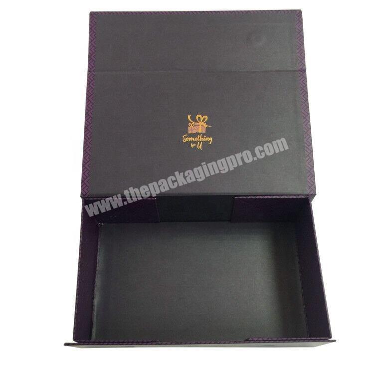 Custom Colourful matte Cute foldable Birthday Christmas Gift box packaging boxes/ flat folding cardboard gift packing box
