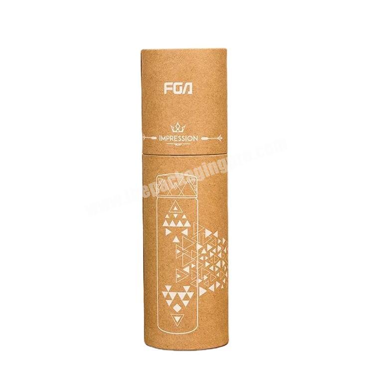 Custom Cylinder Cardboard Eseential Oil Paper Packaging Boxes Paper Tube With Custom Design
