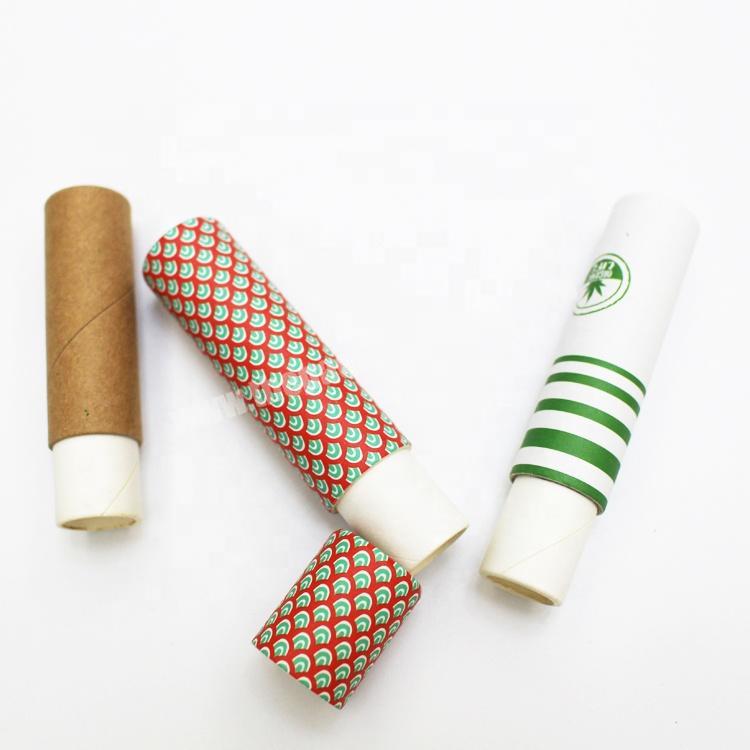 Custom Design Paper Cardboard Tube Cosmetics Packing Use With Logo