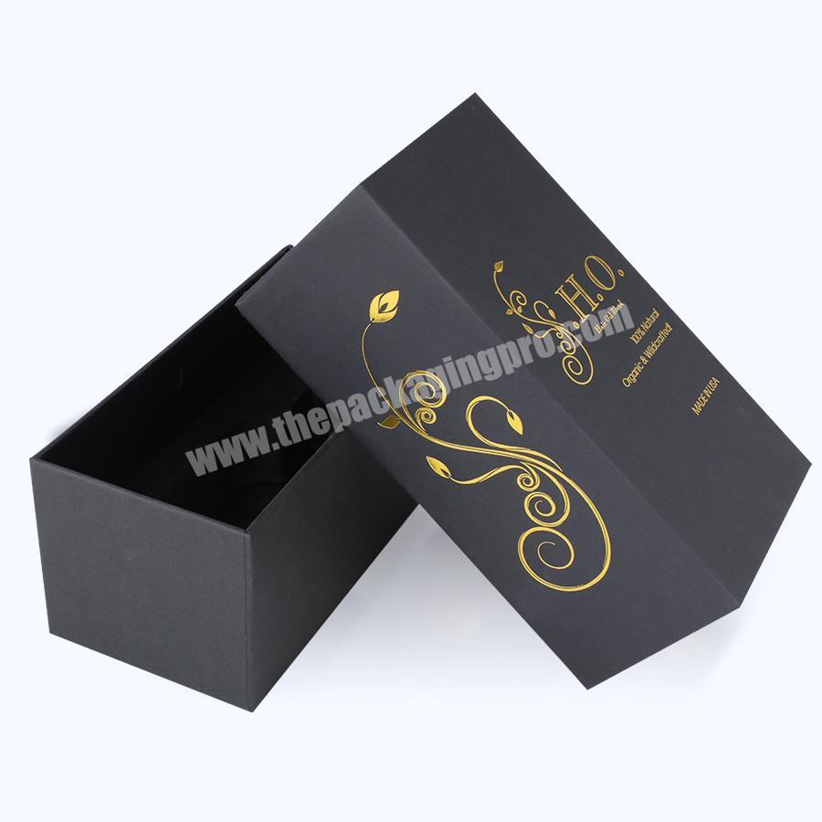 Custom Design Printed Handmade Recyclable Embossing Art Paper Cosmetic Box