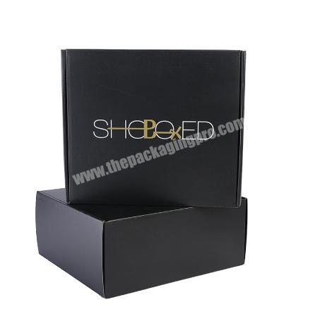 Custom Designed Printing Cardboard Corrugated Boxes Glossy Paper Packaging Gift Box With Logo For Electronic Products