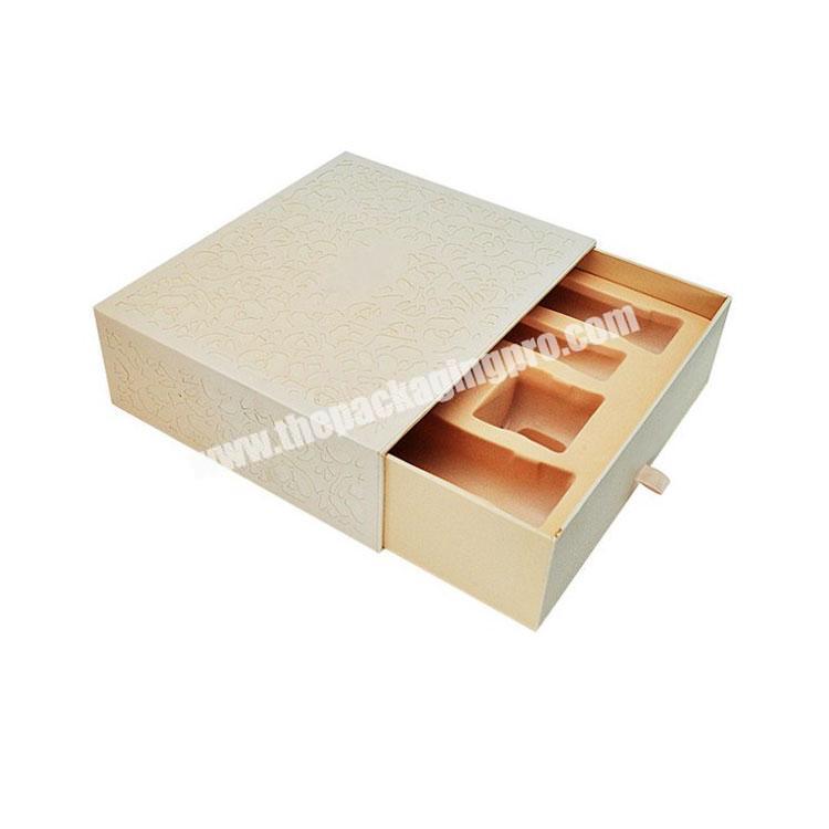 Custom Logo Cardboard Slide Drawer Cosmetic Packaging Paper Box Packaging