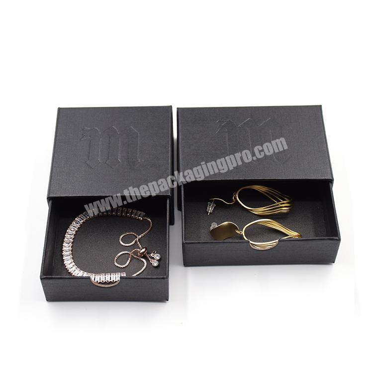 Custom Logo High Quality Jewelry Shoes Side Drawer Paper Box Packaging For Gifts