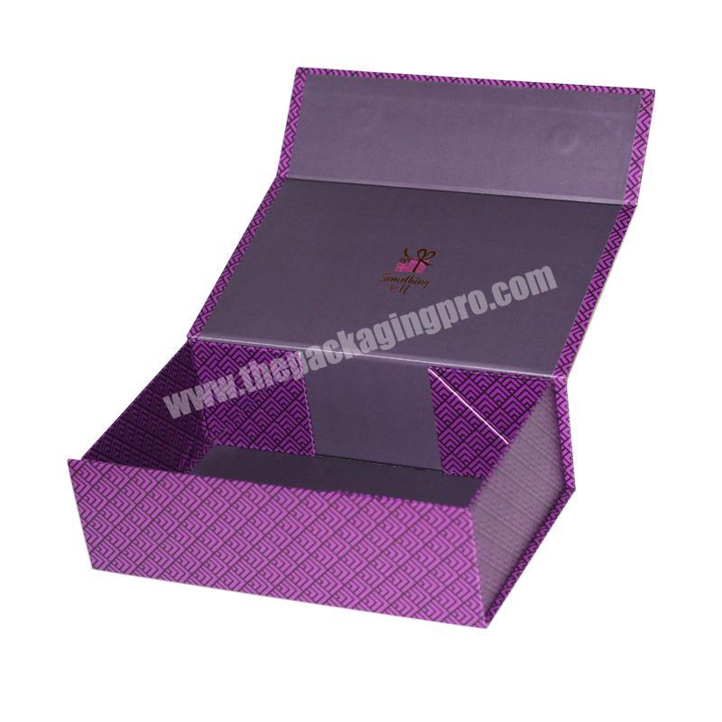 Custom  Logo Luxury  Folding Cardboard carton Gift Box Magnetic  foldable  package box packaging for  Apparel cosmetic