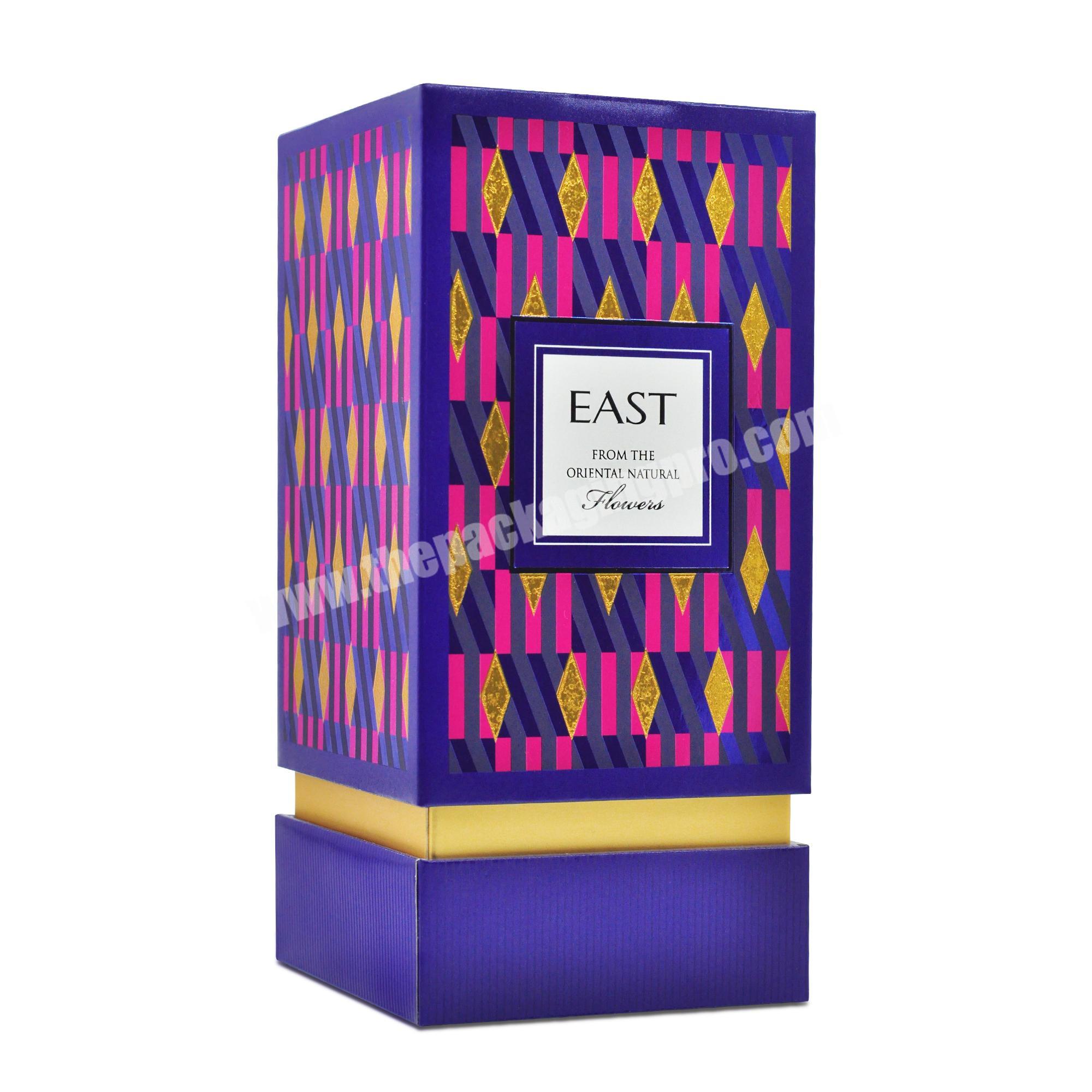 Custom Logo printing Rigid Paper Arabic oud essential oil Sample attar parfum gift box luxury empty perfume vial with box