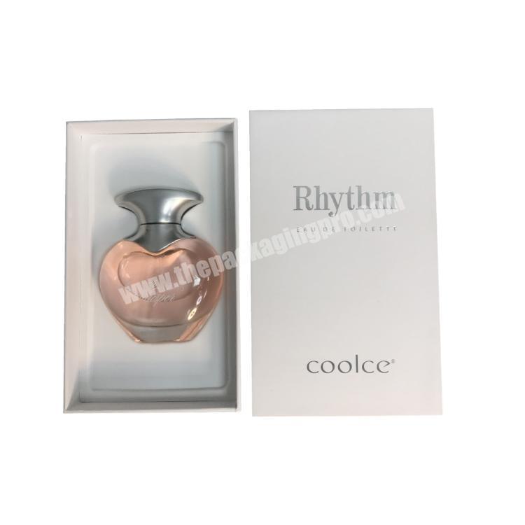 Custom Paper perfume bottle with box EVA Insertluxury perfume boxes perfume box packaging and printing design templates