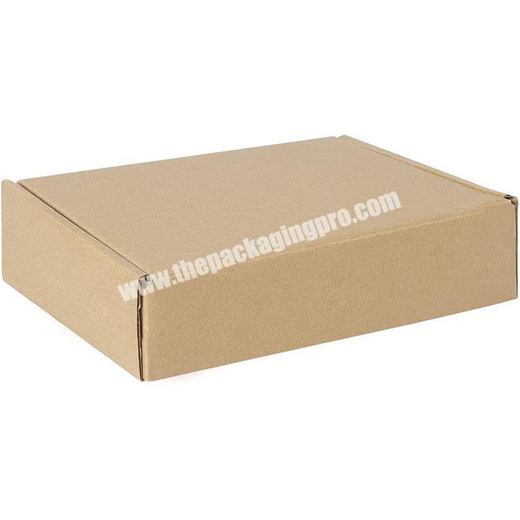 Custom Printed 11x8x2 Inches Makeup Packing Corrugated Cardboard Shipping Boxes