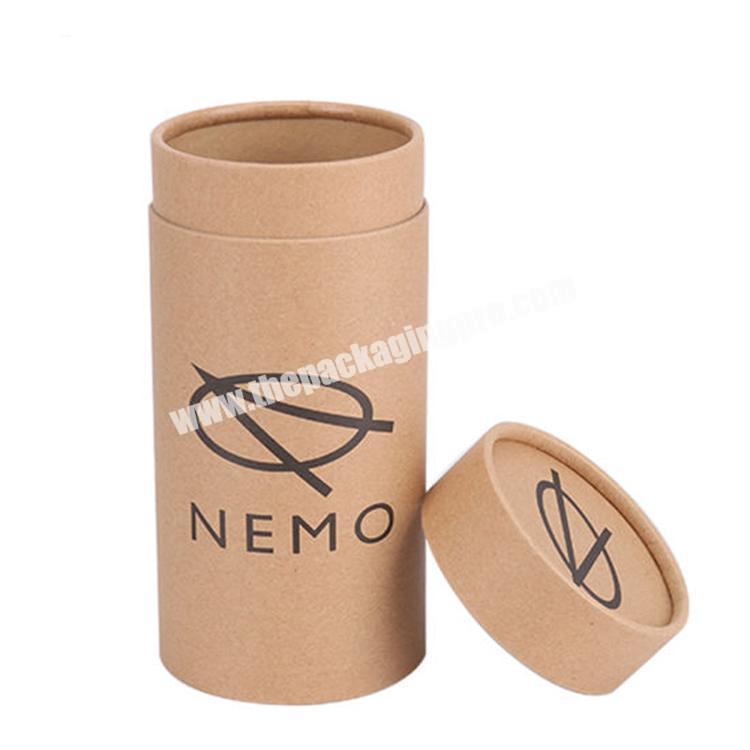 Custom Printed Biodegradable Empty Creative Round Craft Paper Tube Packaging