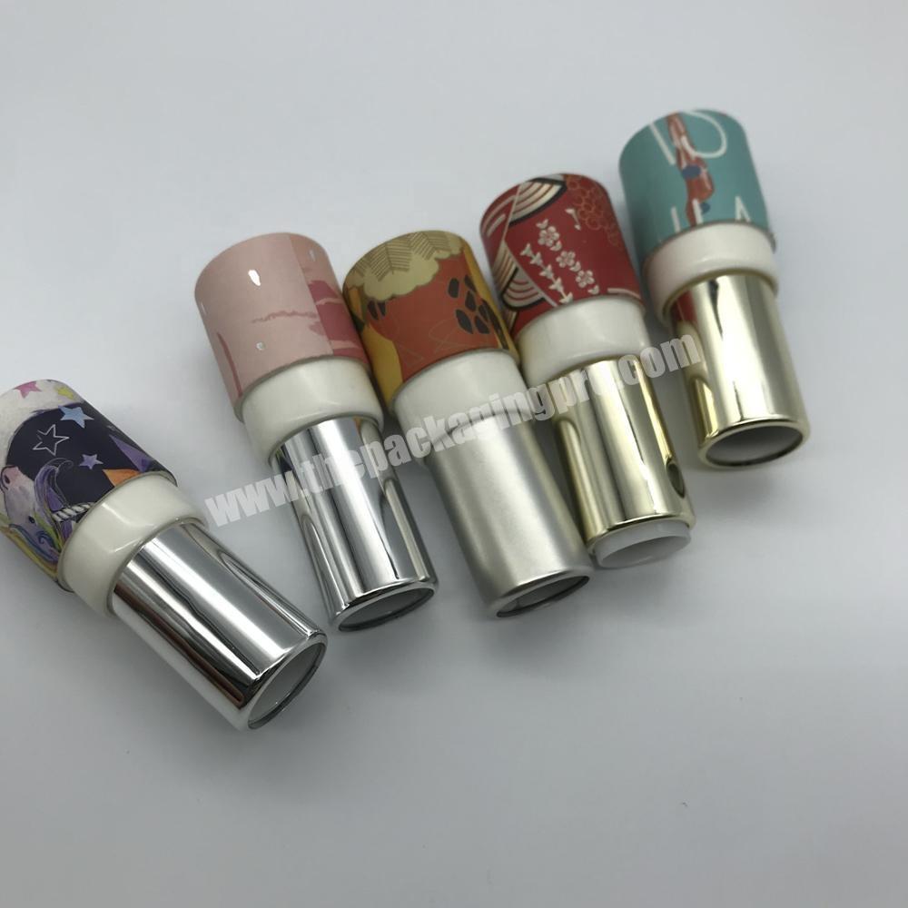 Custom Printed Lipstick/lip Balm Container Packaging Tube