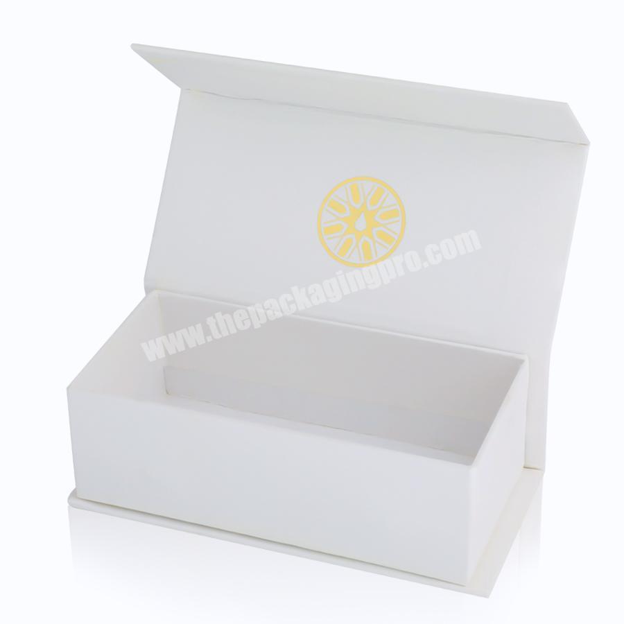 Custom Printed Luxury Paper Cardboard Folding Human Hair Extension Packing Boxes