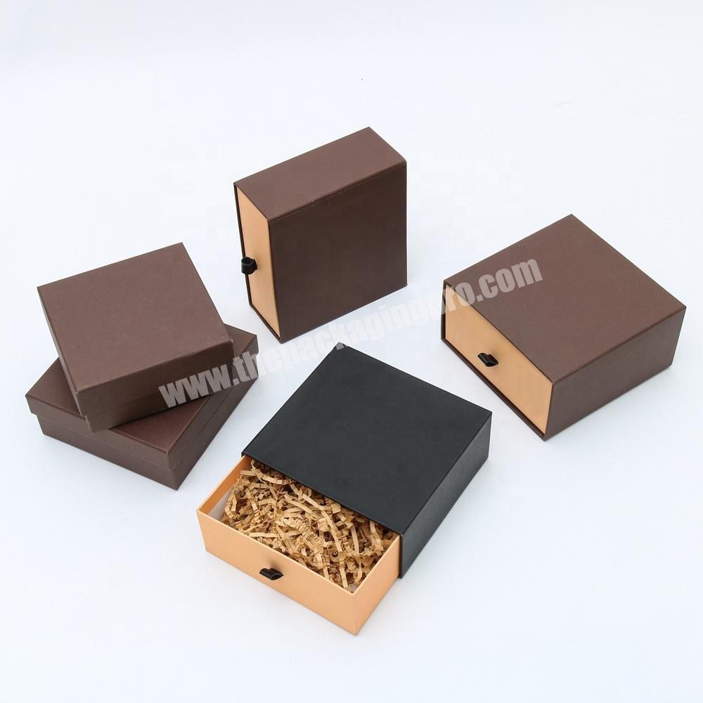 Custom Printing Hard Rigid Cardboard Luxury Sliding Box Design Gift Box