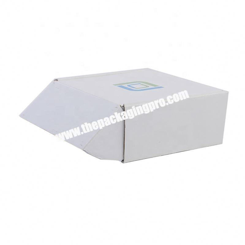Luxury beautiful printing corrugated paper box for products packaging