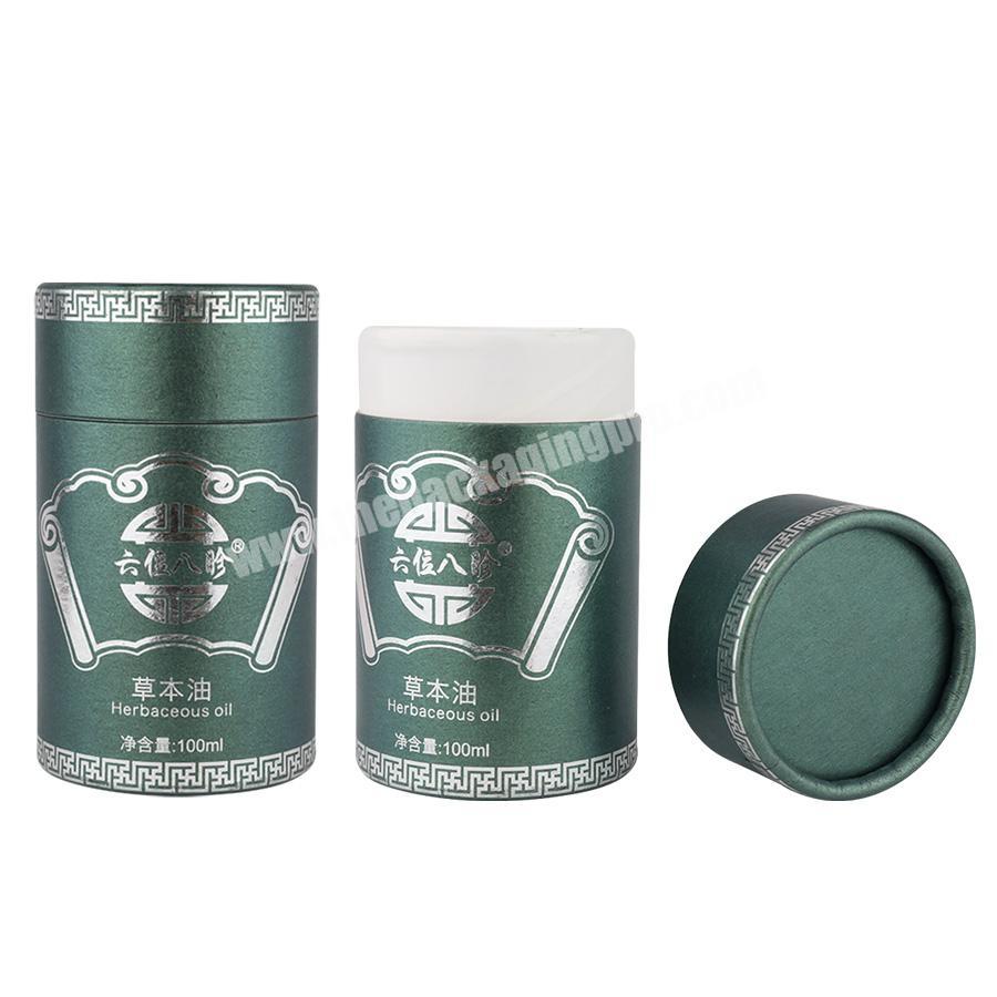 Custom cardboard tube for oil of cbd Gift Paper Tube For Cosmetics Packaging