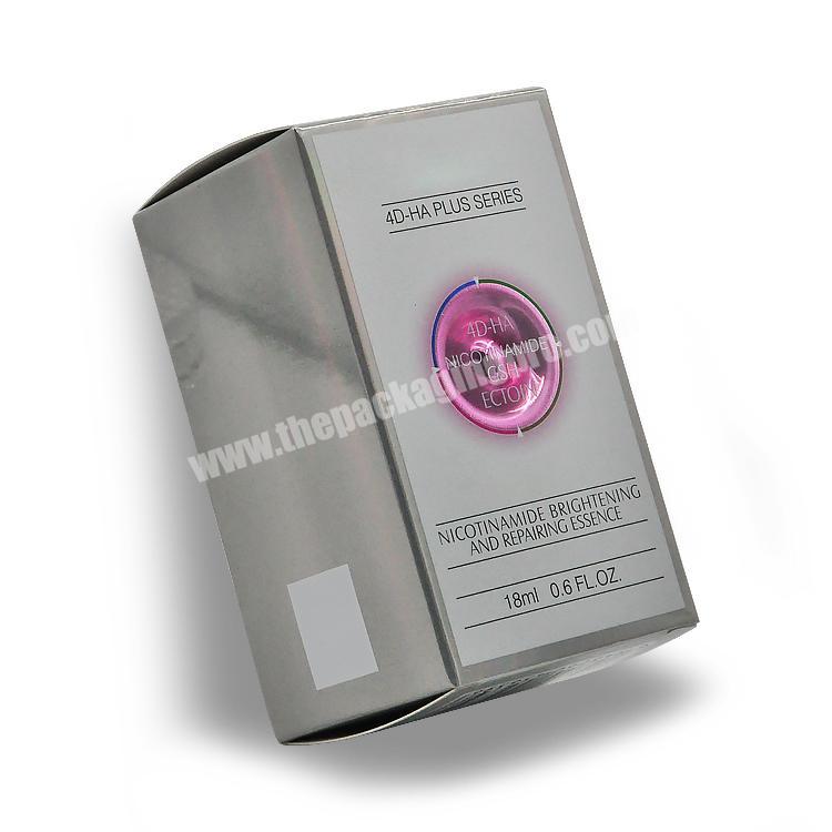 Custom essential oil perfume skin care products skin repair packaging paper box cosmetic perfume packaging gift paper box