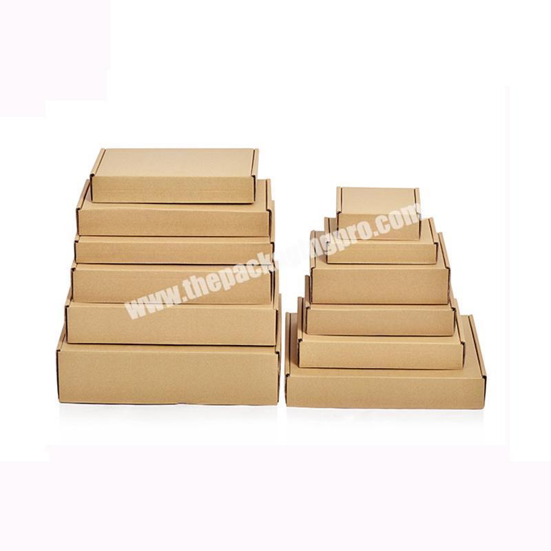 Custom printed currogated clothes cosmetic mailer packaging boxes