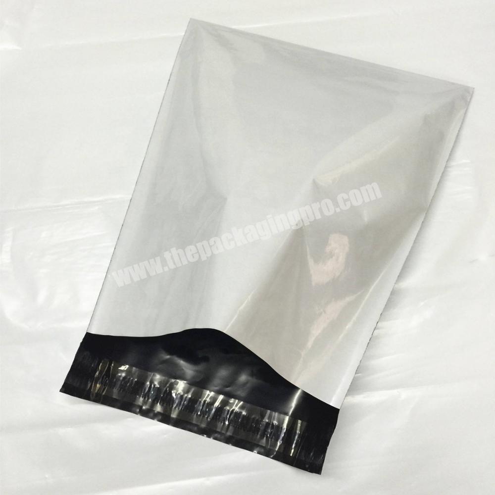 Custom shipping use eco friendly recycled plastic PE poly mailing bags