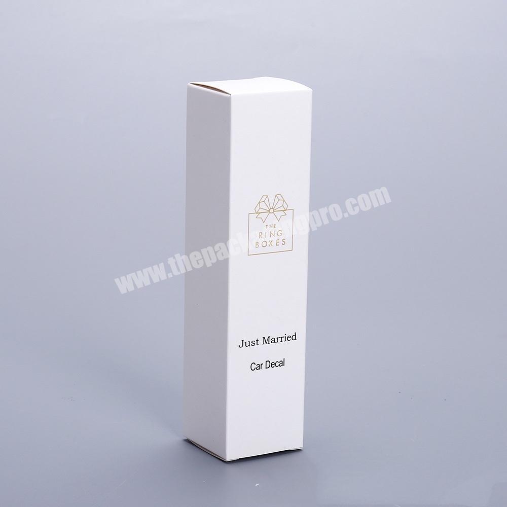 Custom small paper perfume jar bottle tube box logo customized design cosmetic skin care product packaging box