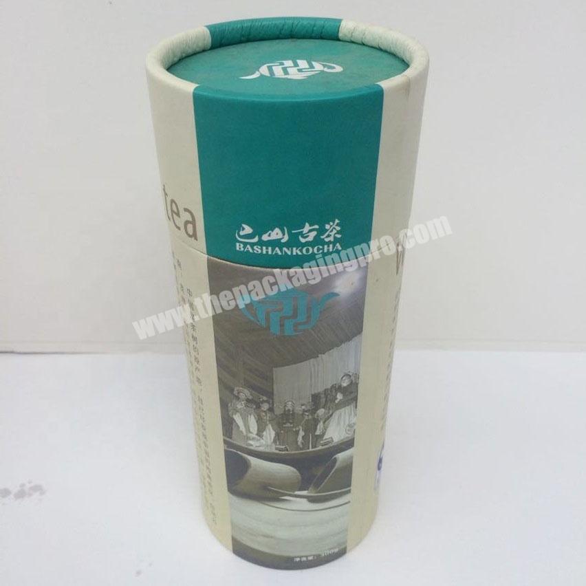 Customized Design Craft Paper Tube Packaging 4oz Paper Pipe Carton Tube