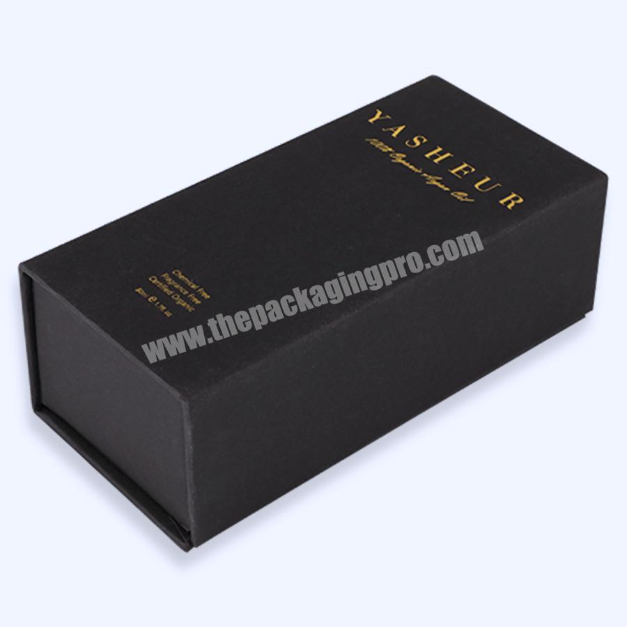 Customized Logo Printed High End Packing Paper Magnetic Closure Gift Box