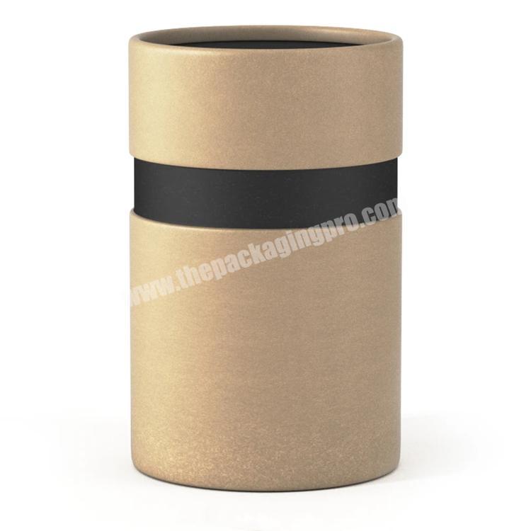 Customized Printed round candle packaging tubes supplier biodegradable empty luxury electronic candle gift box