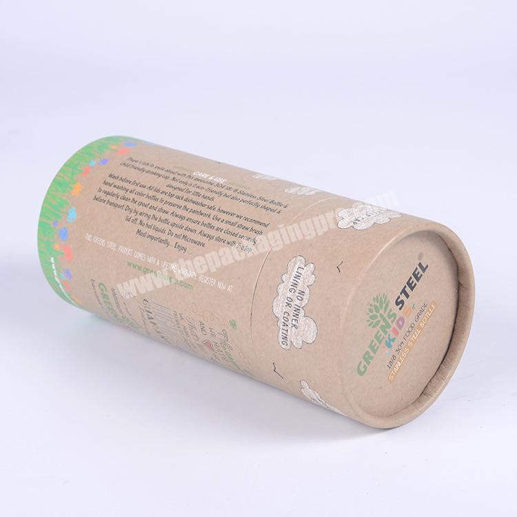 Customized printing 500ml high grade gift box Packaging kraft Paper shipping Tubes for essential oil