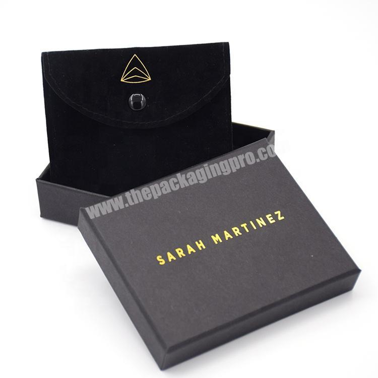 Eco Friendly Custom Logo Jewelry Gift Packaging Cardboard Heaven And Earth Cover Paper Box For Necklace