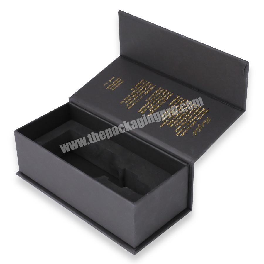 Eco-friendly Custom Packaging Magnetic Closure Foam Flocking Paper Boxes
