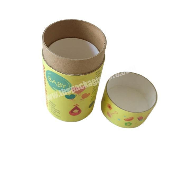 Eco friendly mounted push up  Deodorant /lip balm/ kraft cardboard paper Tube oil resistant