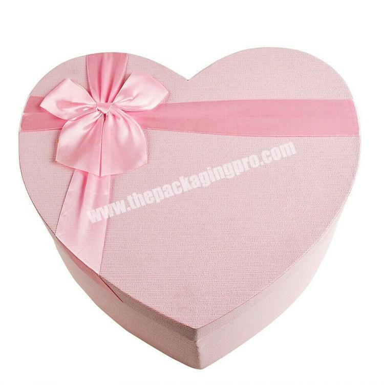 Factory Supply Cheap Price Cute Printed Valentines Day Small Gift Box With Heart
