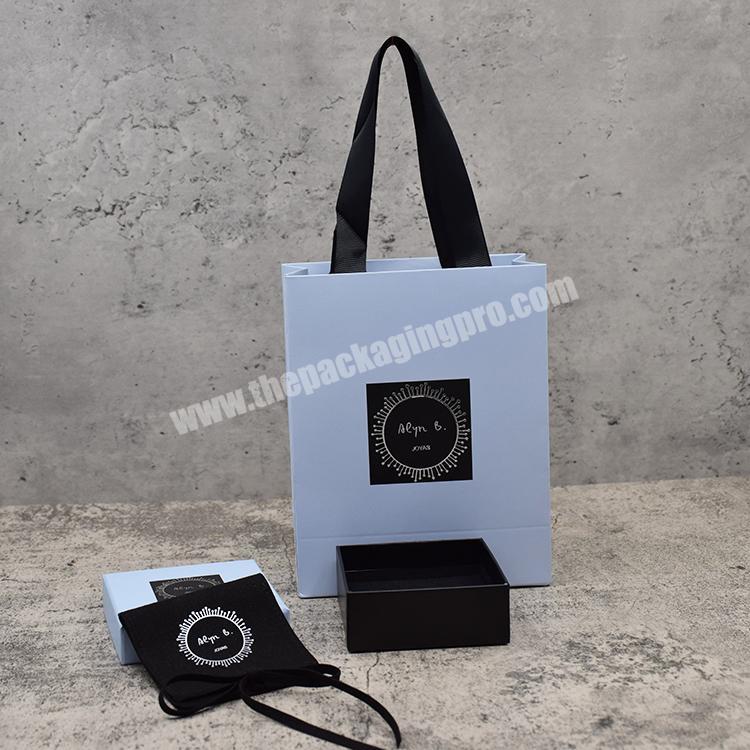 Factory Supply Square Necklace Packaging Gift Packaging Storage Jewelry Gift Box And Pouch