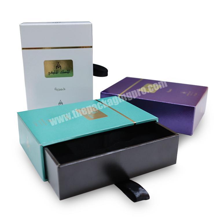 Factory customized 15ml/30ml luxury liquid perfume/essential oil bottle gift packaging box Cosmetic box