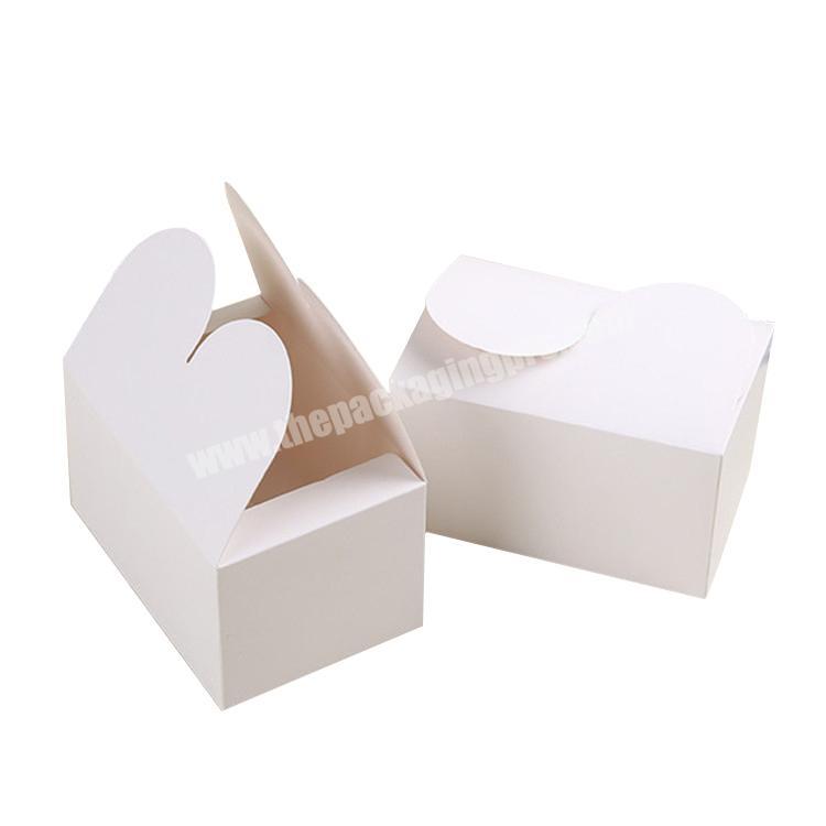 Factory customized high quality portable birthday cake box simple and environmentally friendly paper box