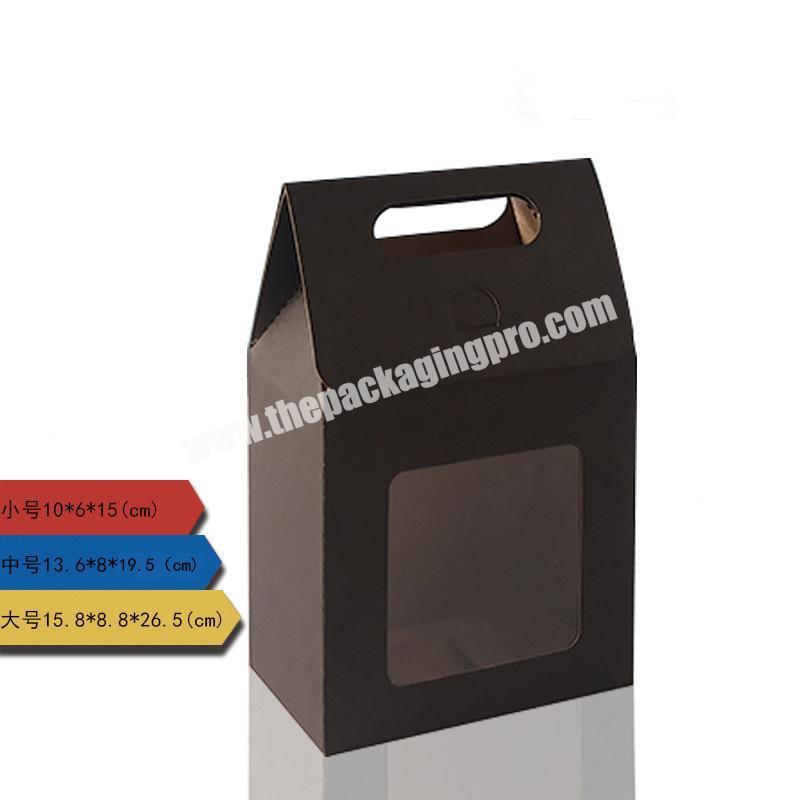 Prime Line Packaging Black Flipside Kraft Paper Bags with Fancy