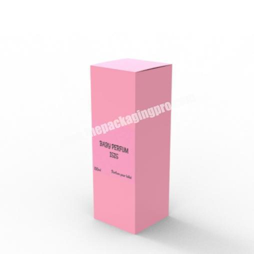 Pink Vertical-textured Paper Cardboard Jewelry Gift Boxes With