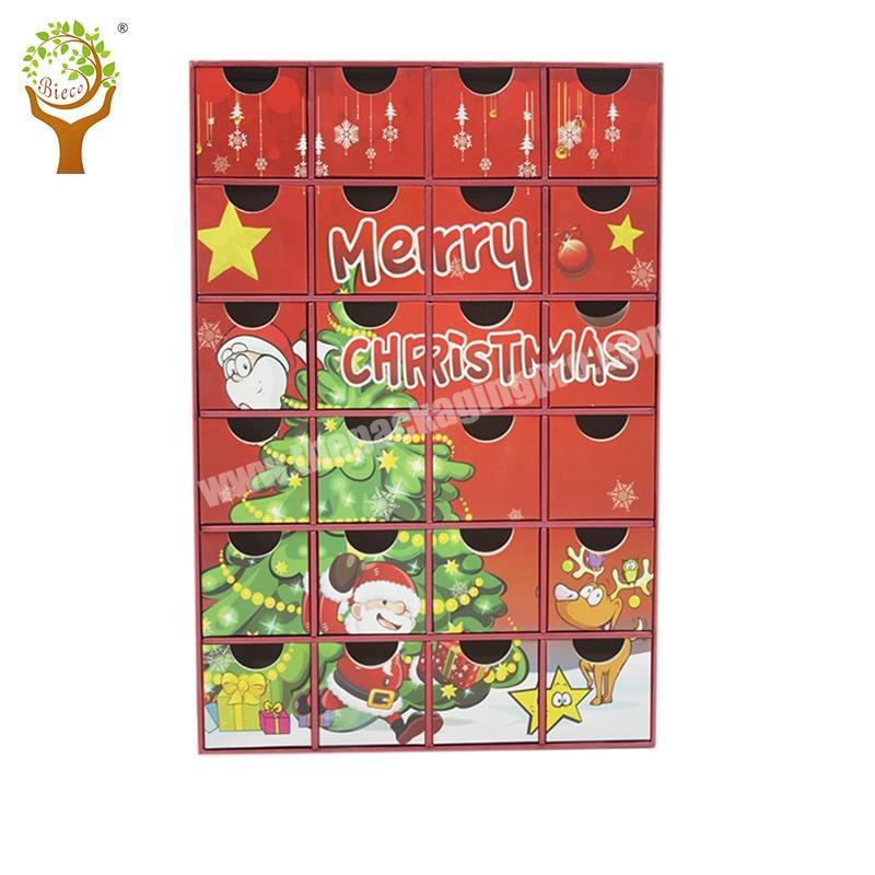 Sugar Gram Advent Calendar Christmas Advent Calendar With Draws Press On Nail Packaging Box 24 Days