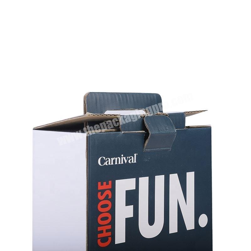 Wholesale Custom logo printed empty 5-ply carton box