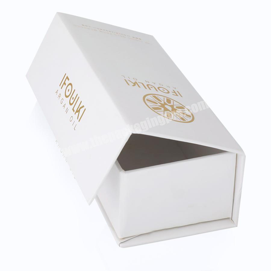 High quality white color cosmetic box packaging wholesale cardboard gift paper package box