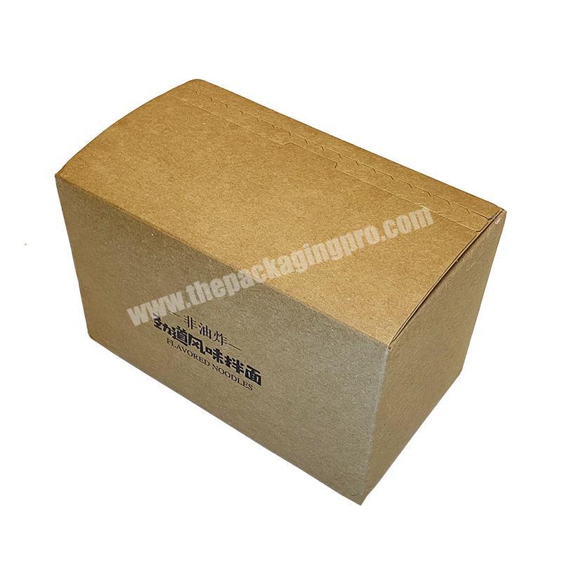 Hot sale Custom logo printed disposable recycled take out food cardboard paper lunch box restaurant Kraft packaging boxes