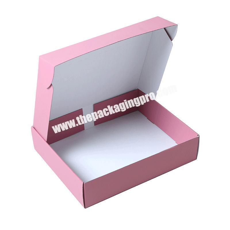 Hot sale custom printed recycled corrugated durable shipping packaging mail boxes