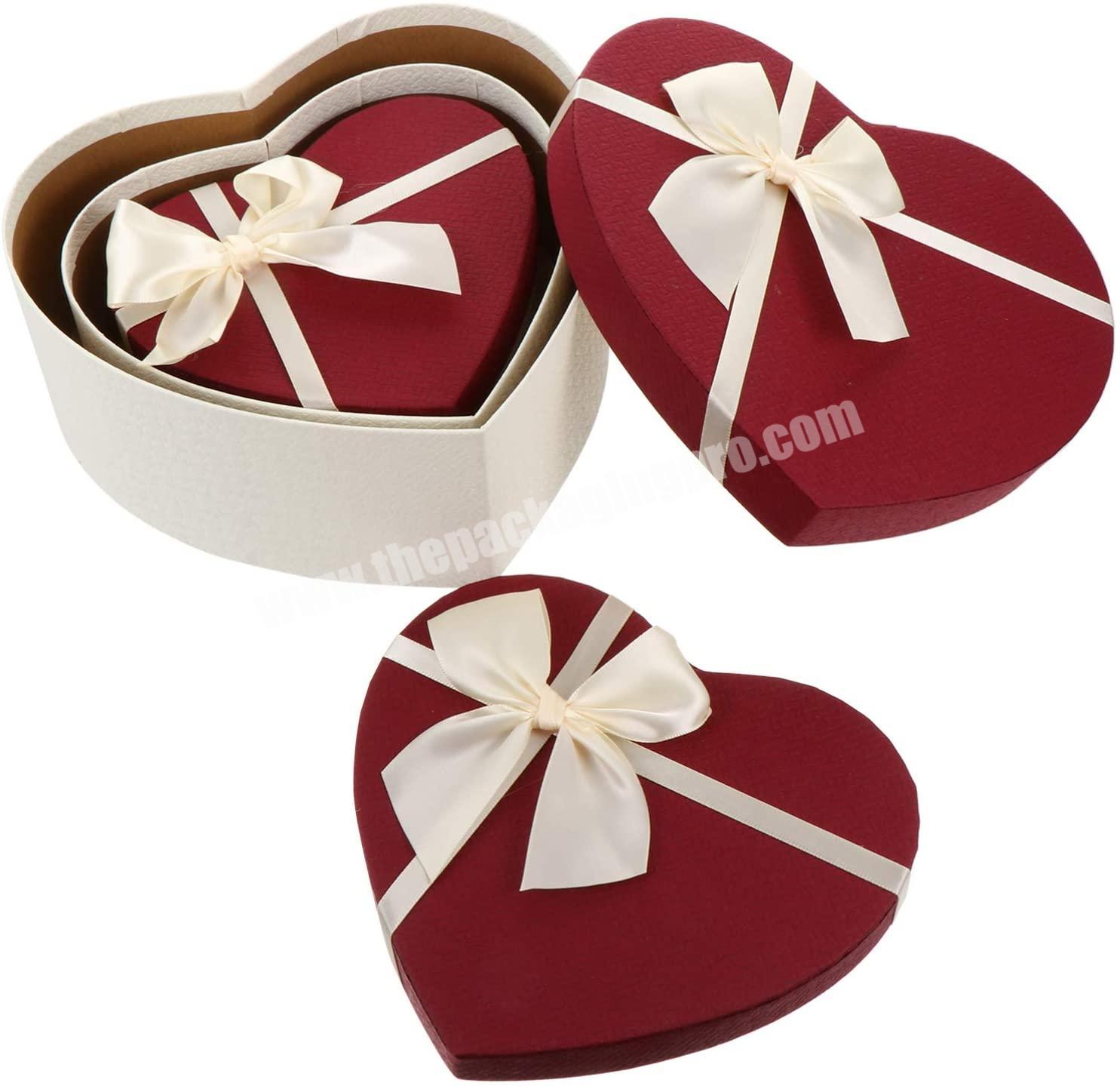 Red Plush Sequin Hearts Heart shaped Gift Box Matching Gift - Temu